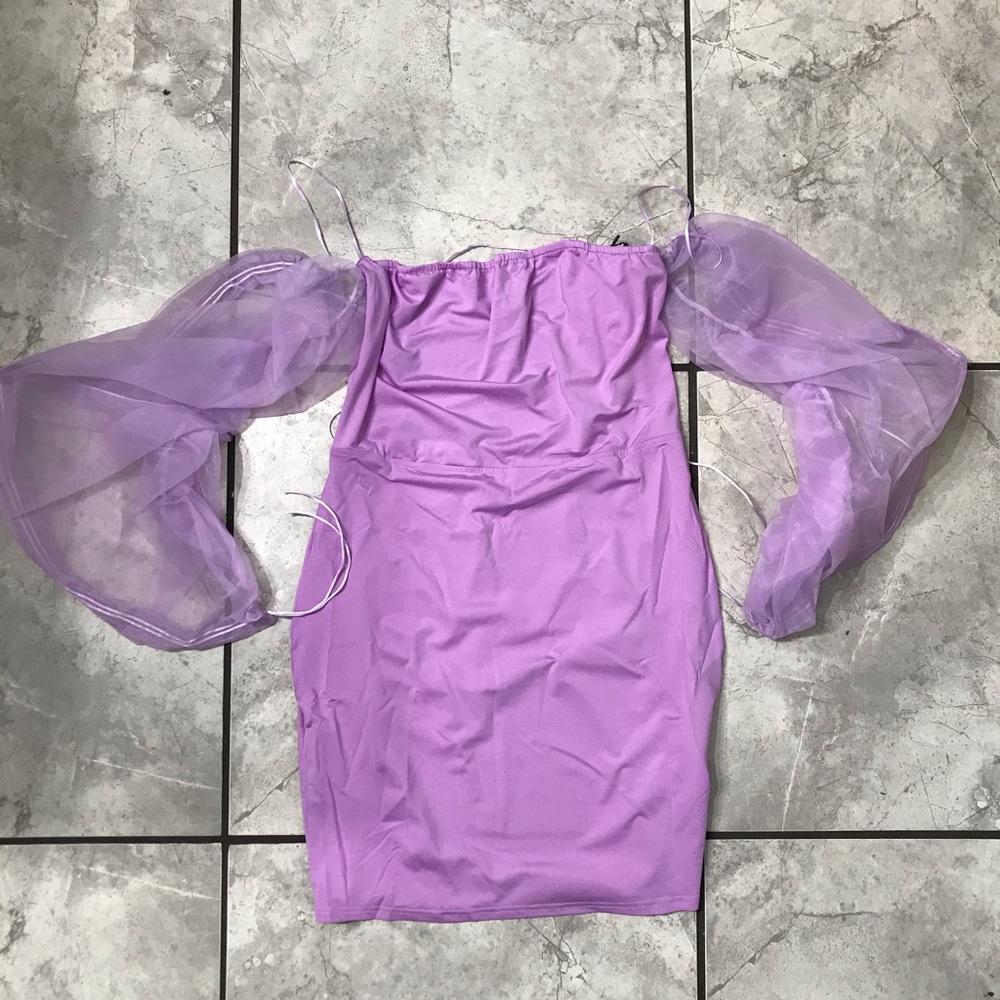 Puff Mini Dress - Picture 6 of 6